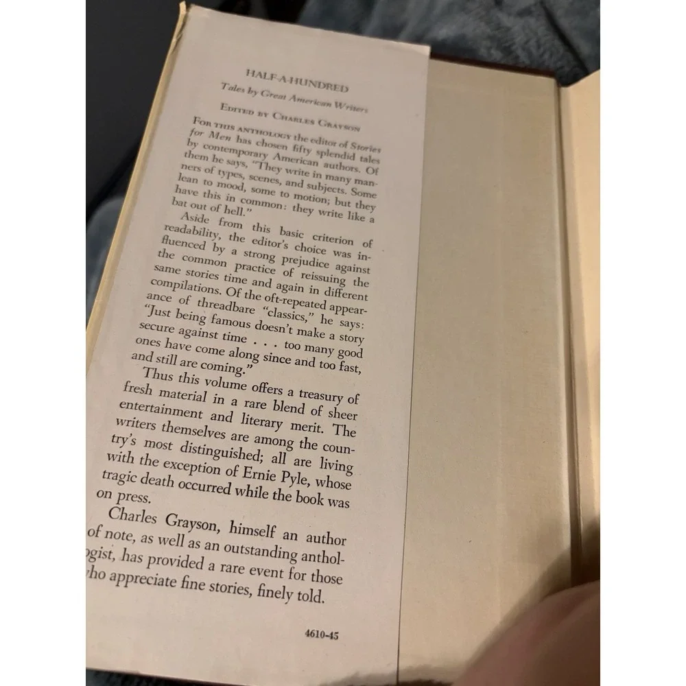 Half-A-Hundred Tales by‎ Great American Writers - 1945 - Vintage